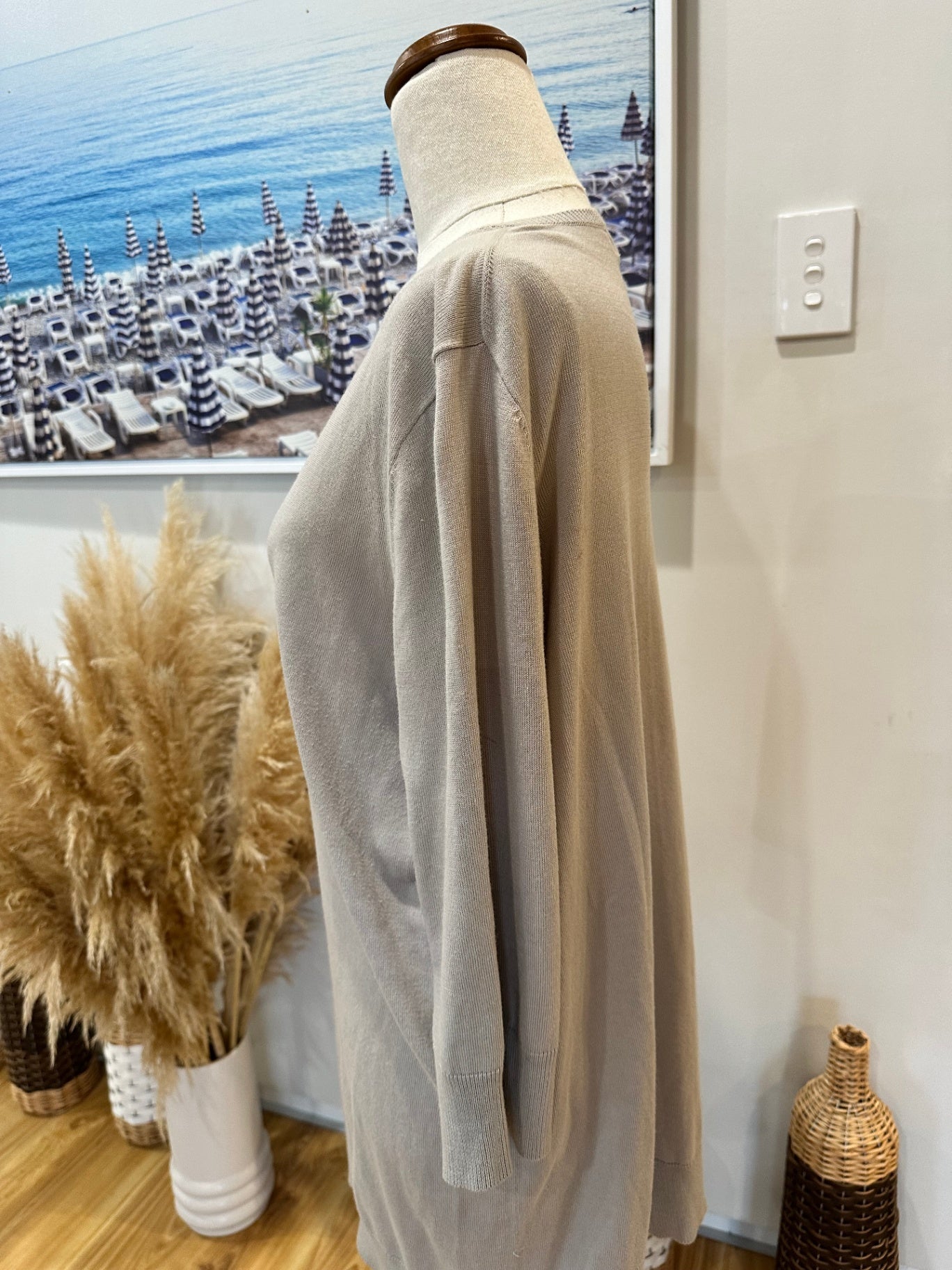 [SALE] Sills + Co - Top Beige - 50% cotton - Small