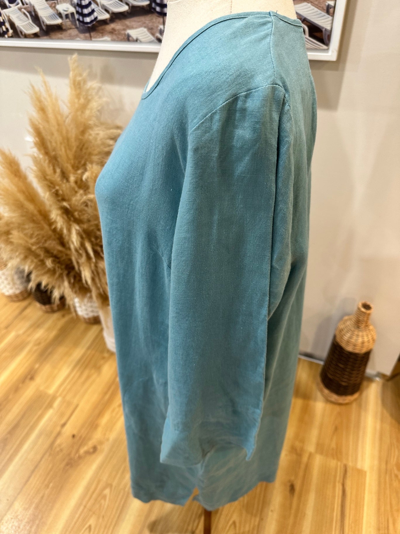 Random Dress 10 Light Blue - 100% linen