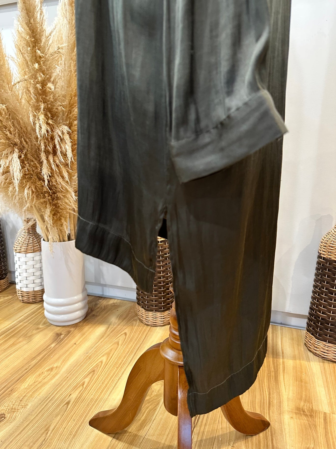 Vassalli Dress 12 Olive Green