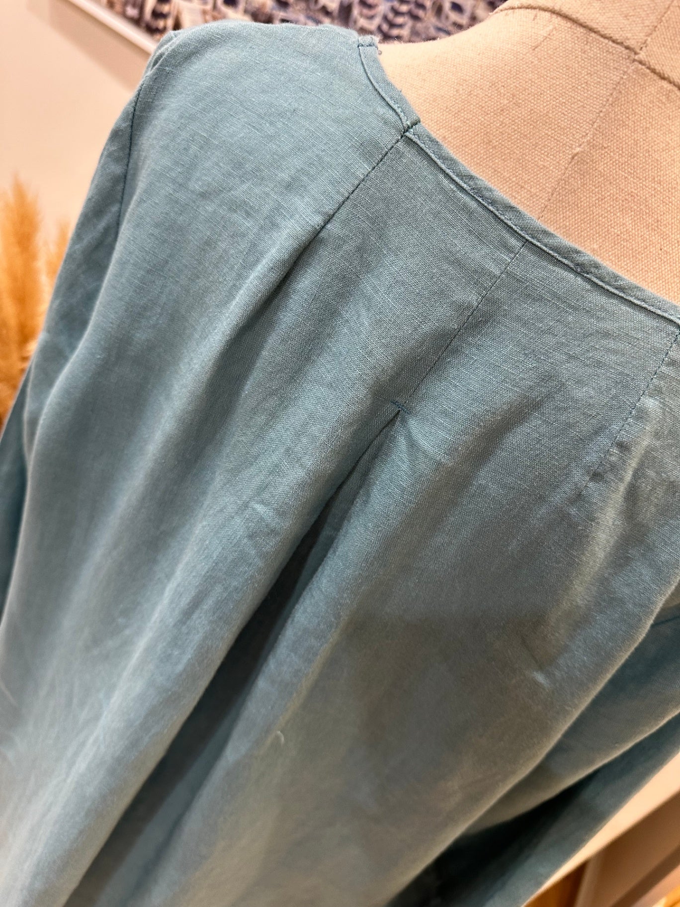 Random Dress 10 Light Blue - 100% linen