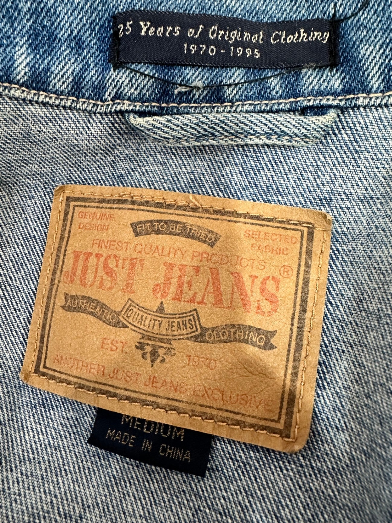 Vintage 90's - Just Jeans Denim Jacket - Medium