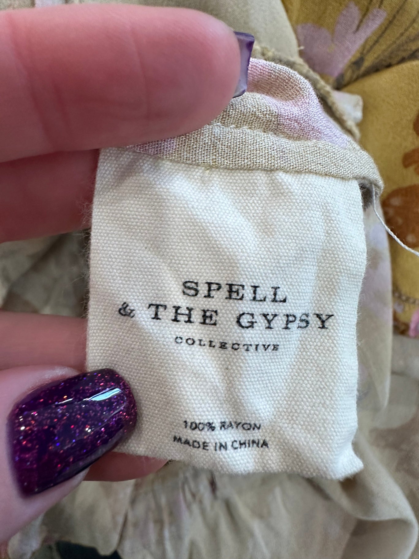 Spell - Maxi Dress - Medium - Mustard Tones