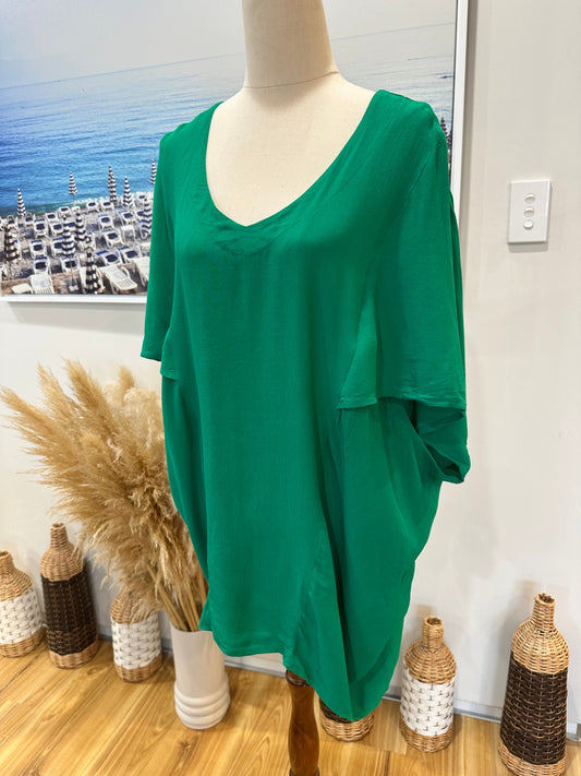 Art Style by Rebecca Herring - Blouse - Size 8 - Green