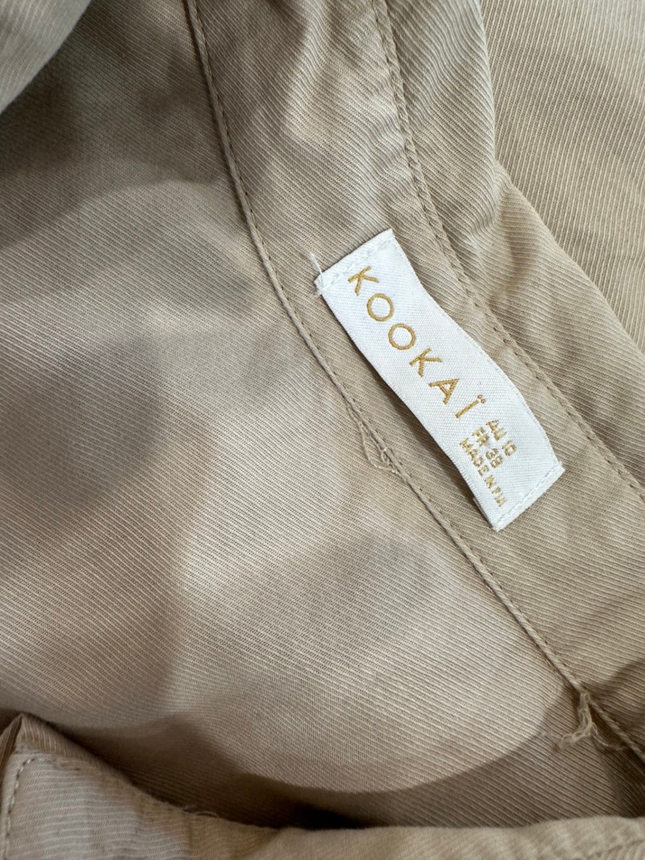 Kookai Shirt - Size 10 - Beige