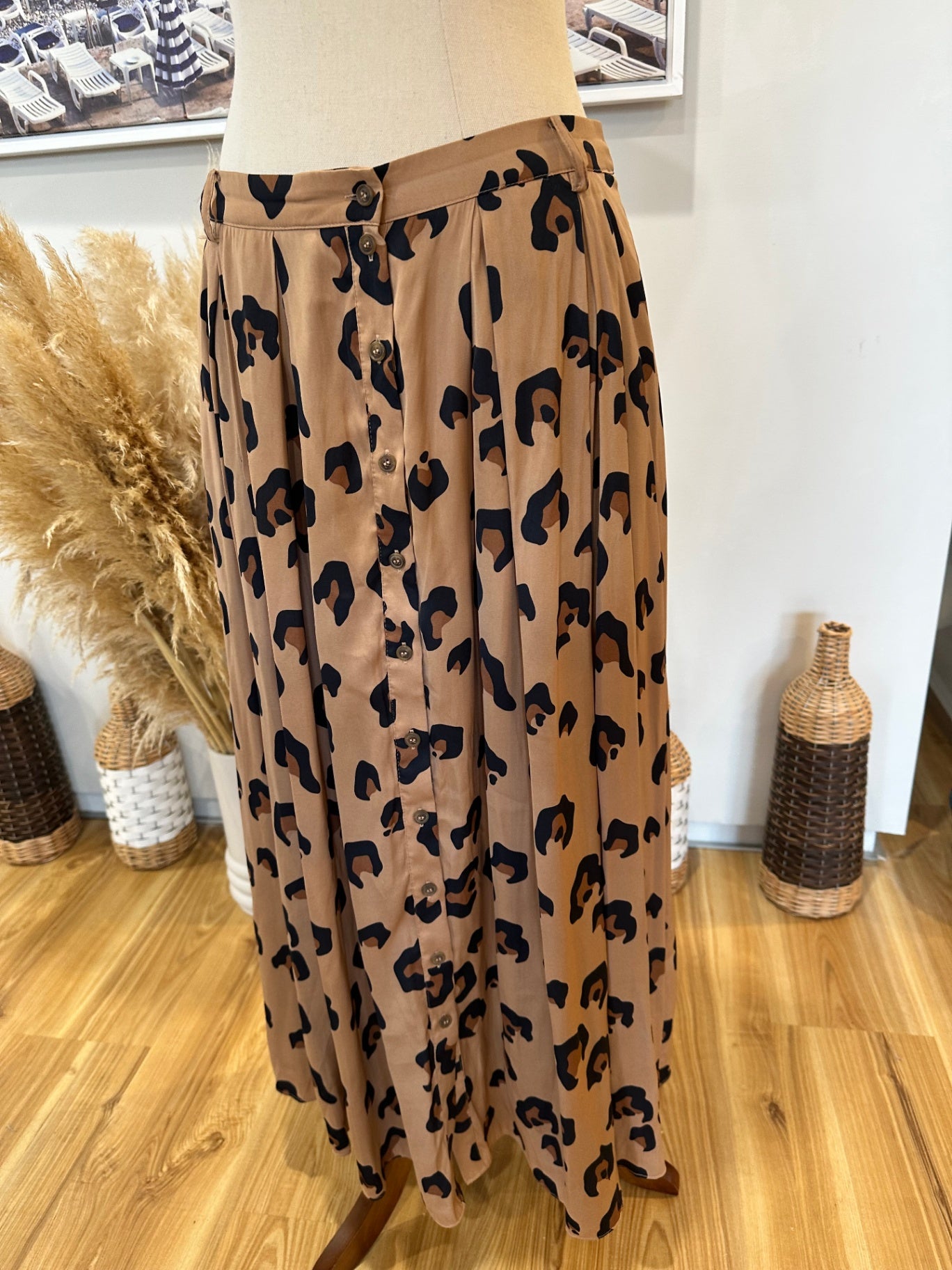 Witchery - Skirt - Size 8 - Leopard print