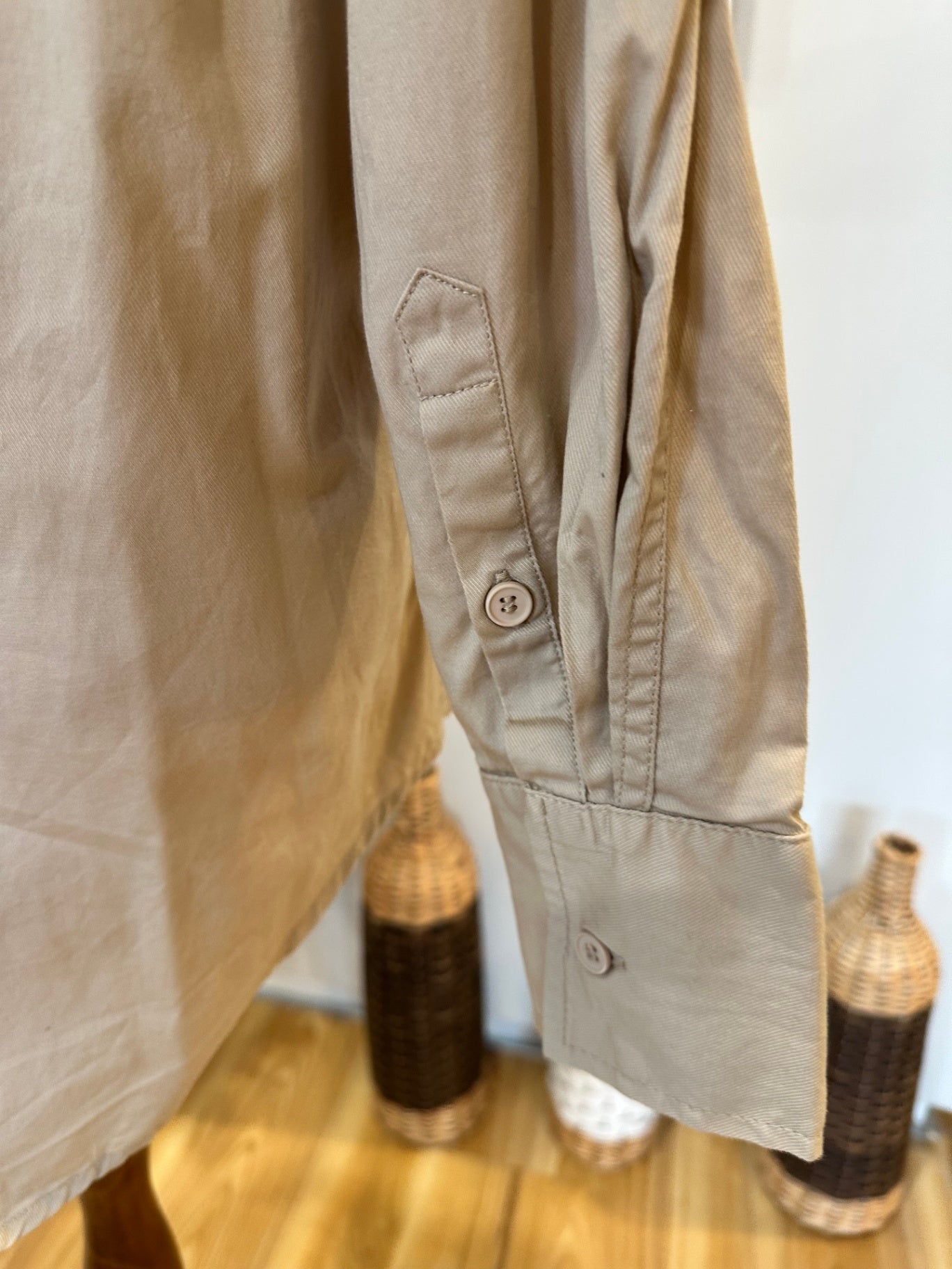 Kookai Shirt - Size 10 - Beige