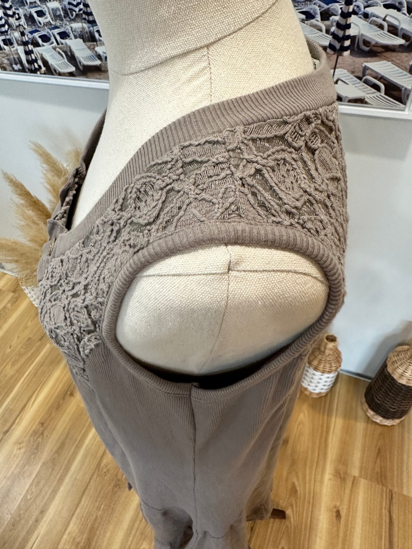 Lin Nature Dress - Made in Italy - Small