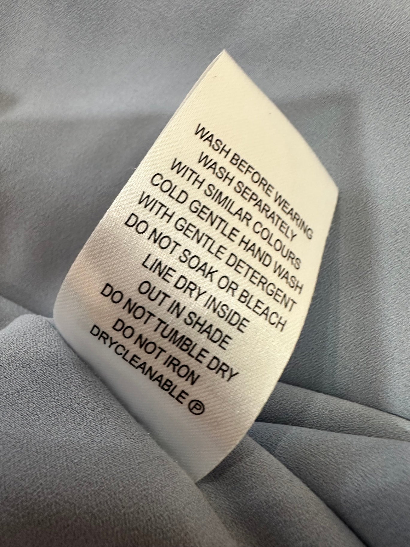 Max - Midi Skirt - Size 12 - Light Blue