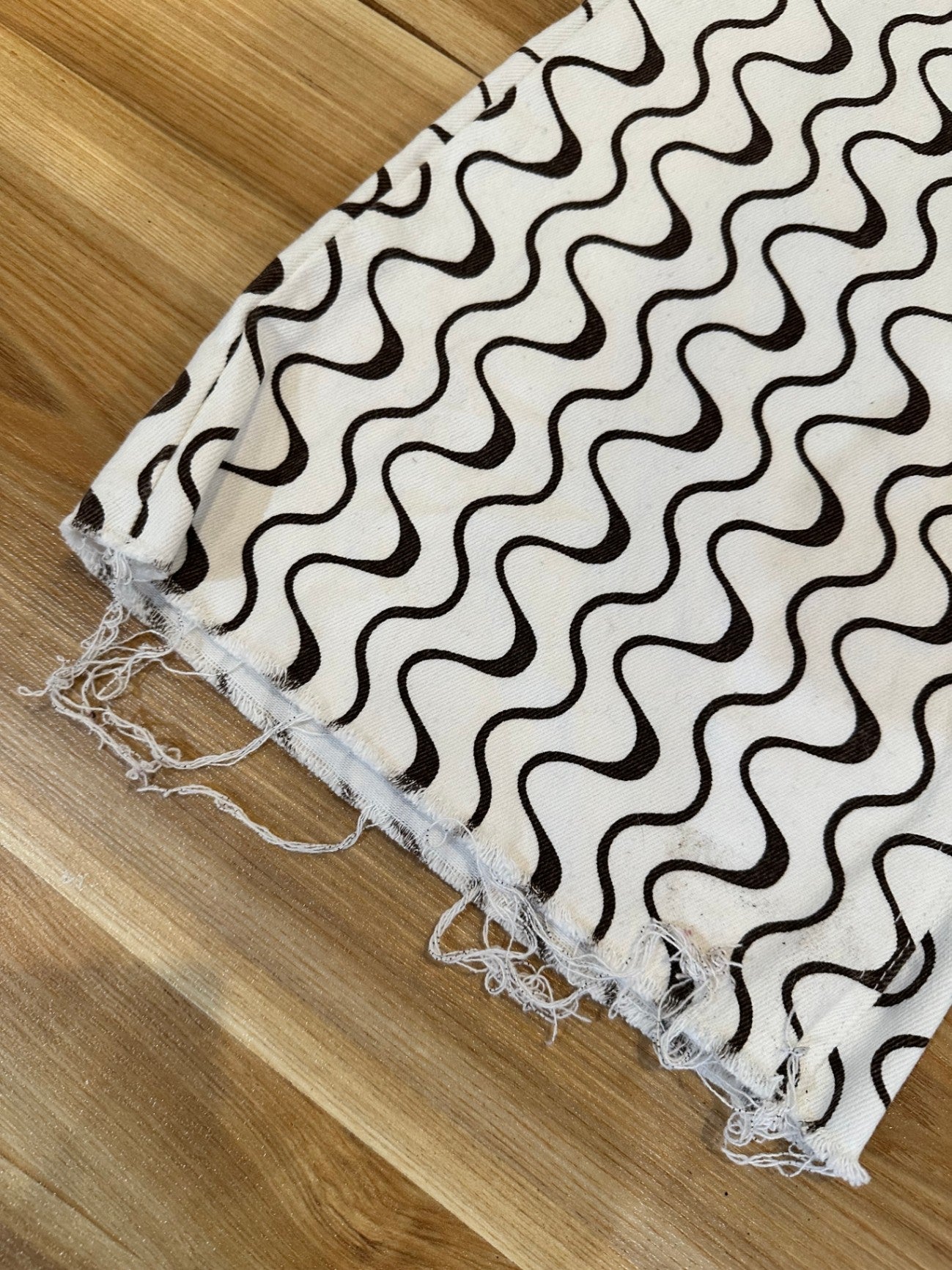 [SALE] Insight Pants - Size 30 - Cream + Brown - Kaia