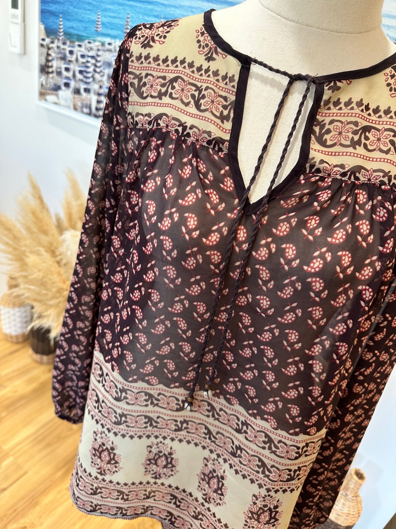 Boho Blouse - Dotti - Size 6 