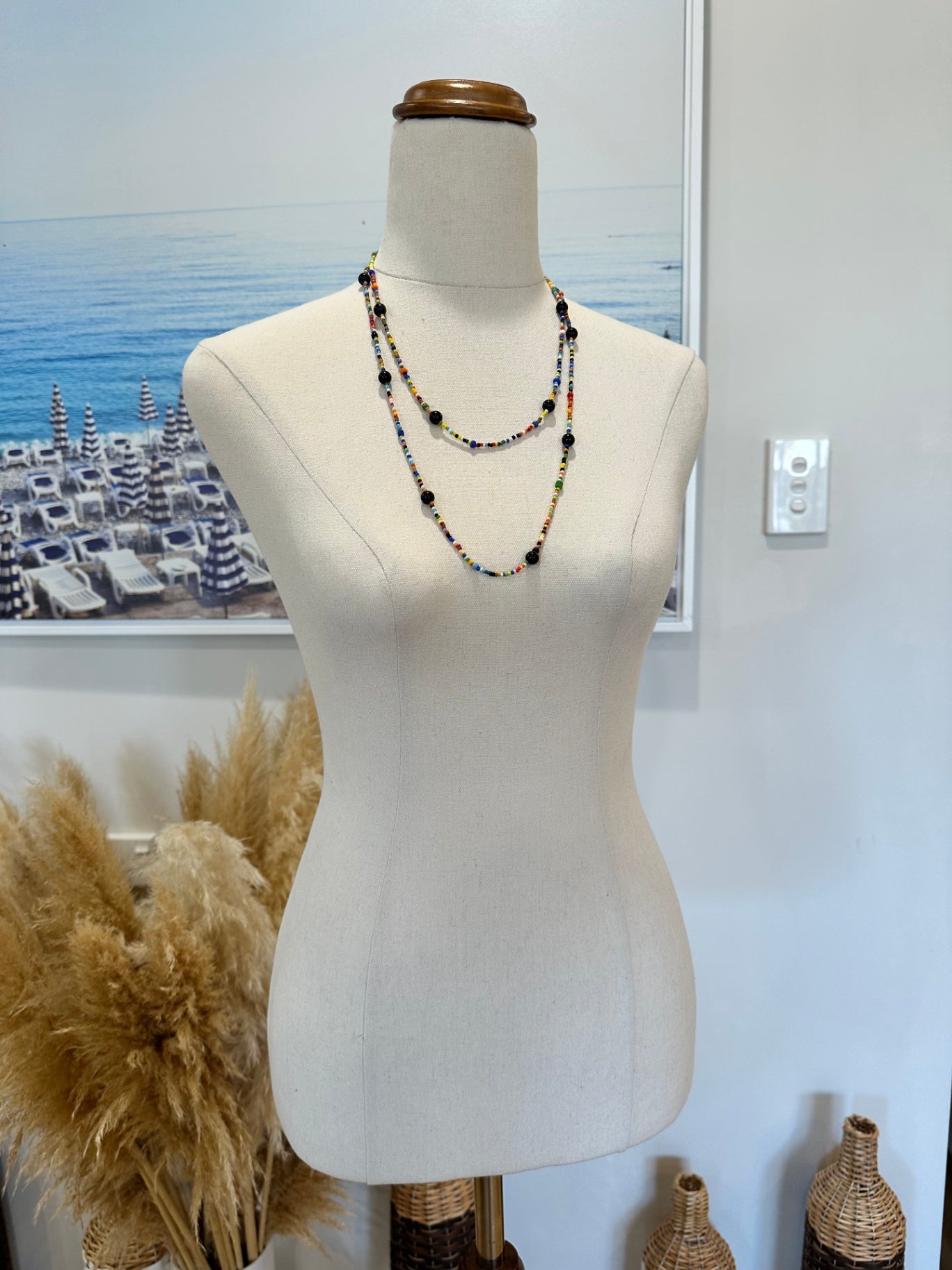 [SALE] Necklace - Long beaded