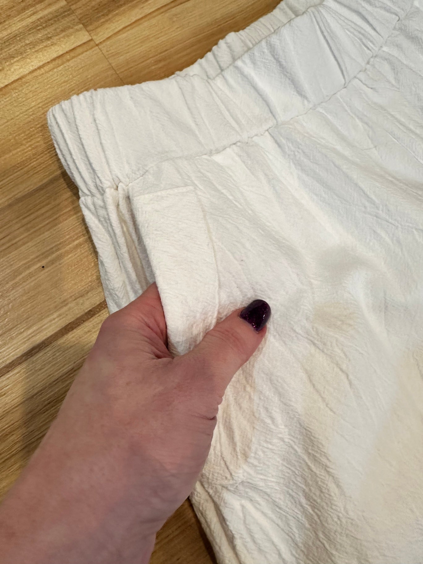 [SALE] Pants - Small - White - 100% Cotton