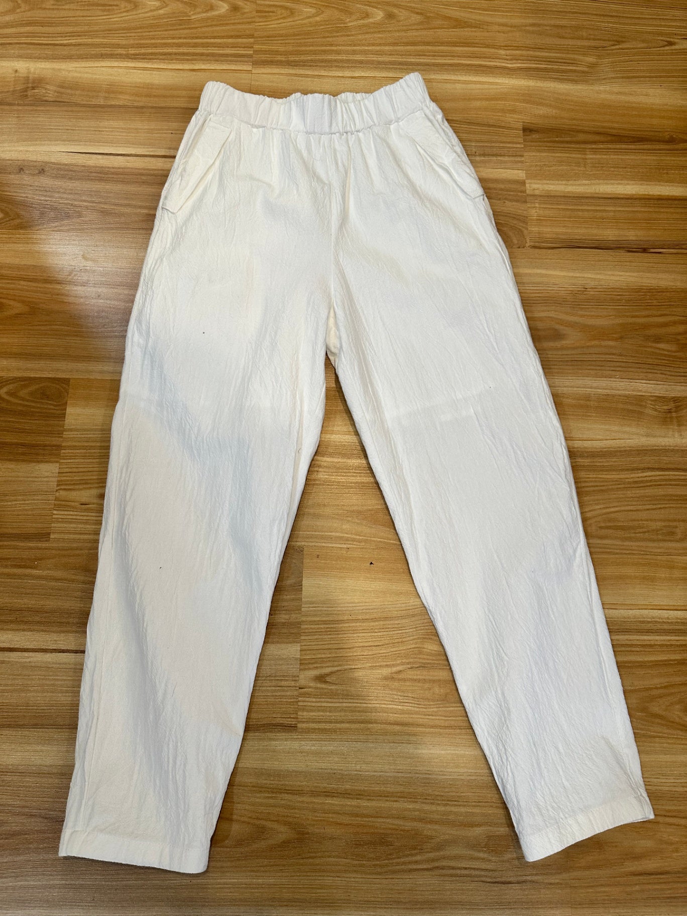 [SALE] Pants - Small - White - 100% Cotton