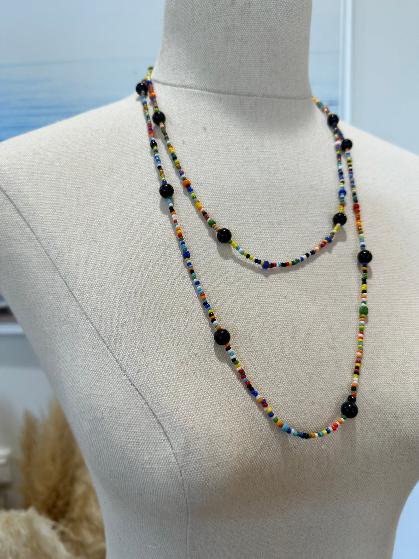 [SALE] Necklace - Long beaded
