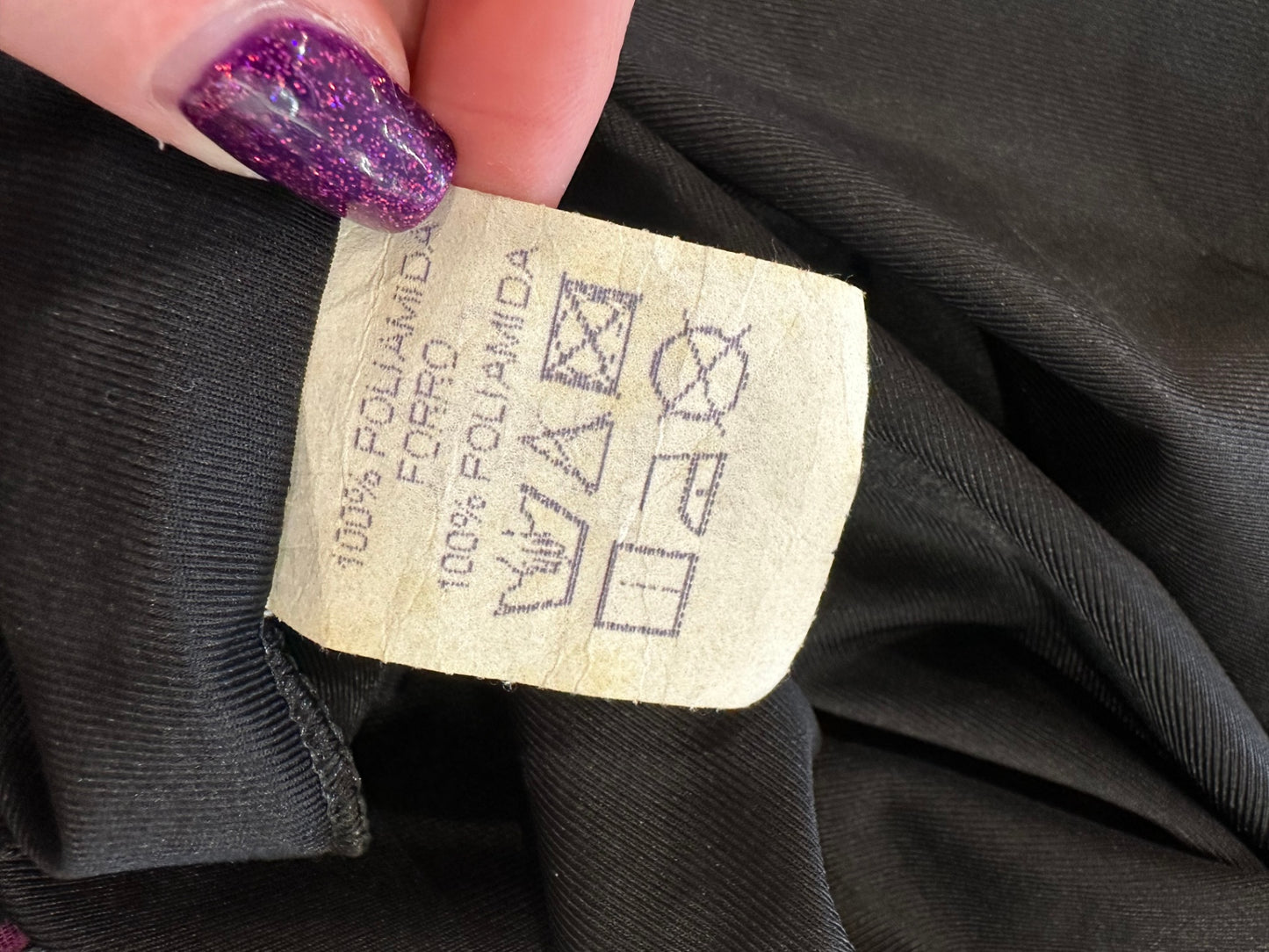 [SALE] Y2K era - Black w Pastel Stripes Dress - Extra Small