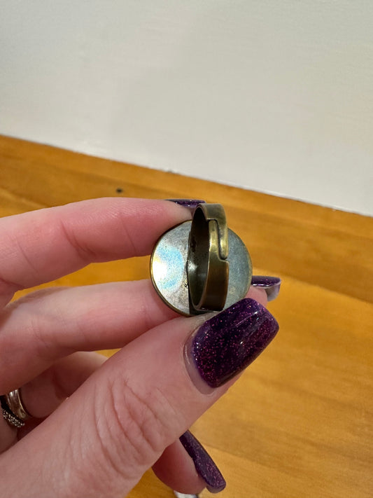 Duo of cocktail rings