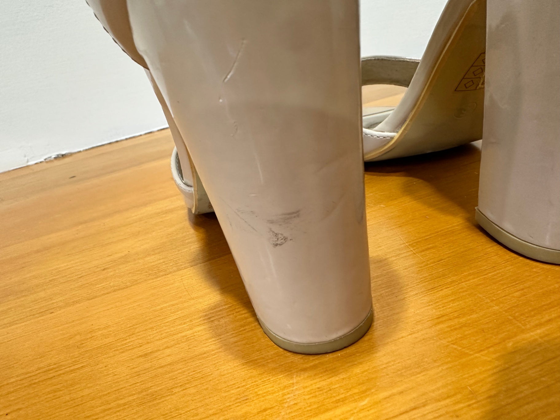 [SALE] Koi Footwear - Sandal Heels - Size 39 - Beige + Gold