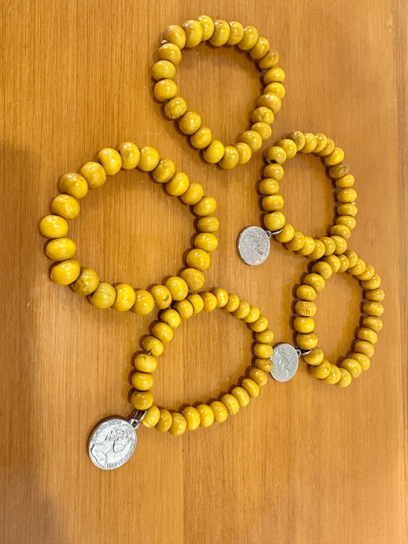 Bracelet Set - Yellow Tones