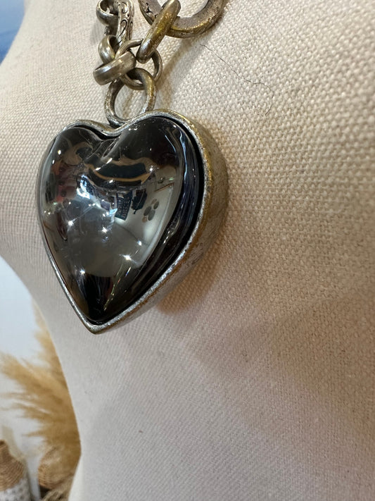 Heavy Duty - Heart Pendant - Necklace