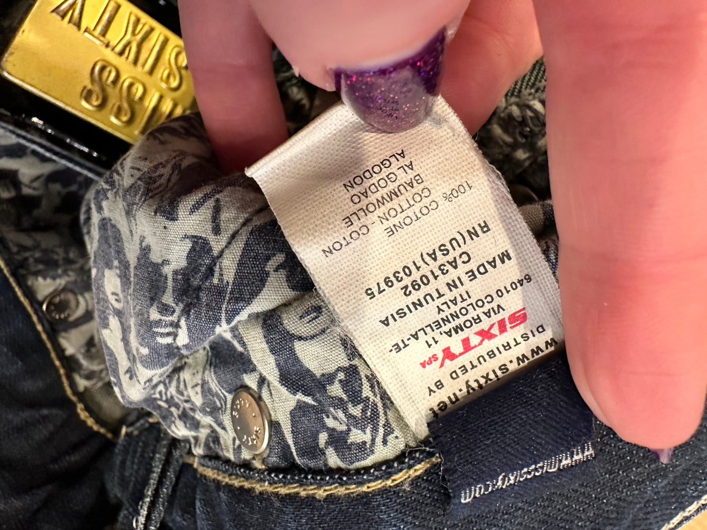 [SALE] Miss Sixty Jeans - Size 26 - Dark blue