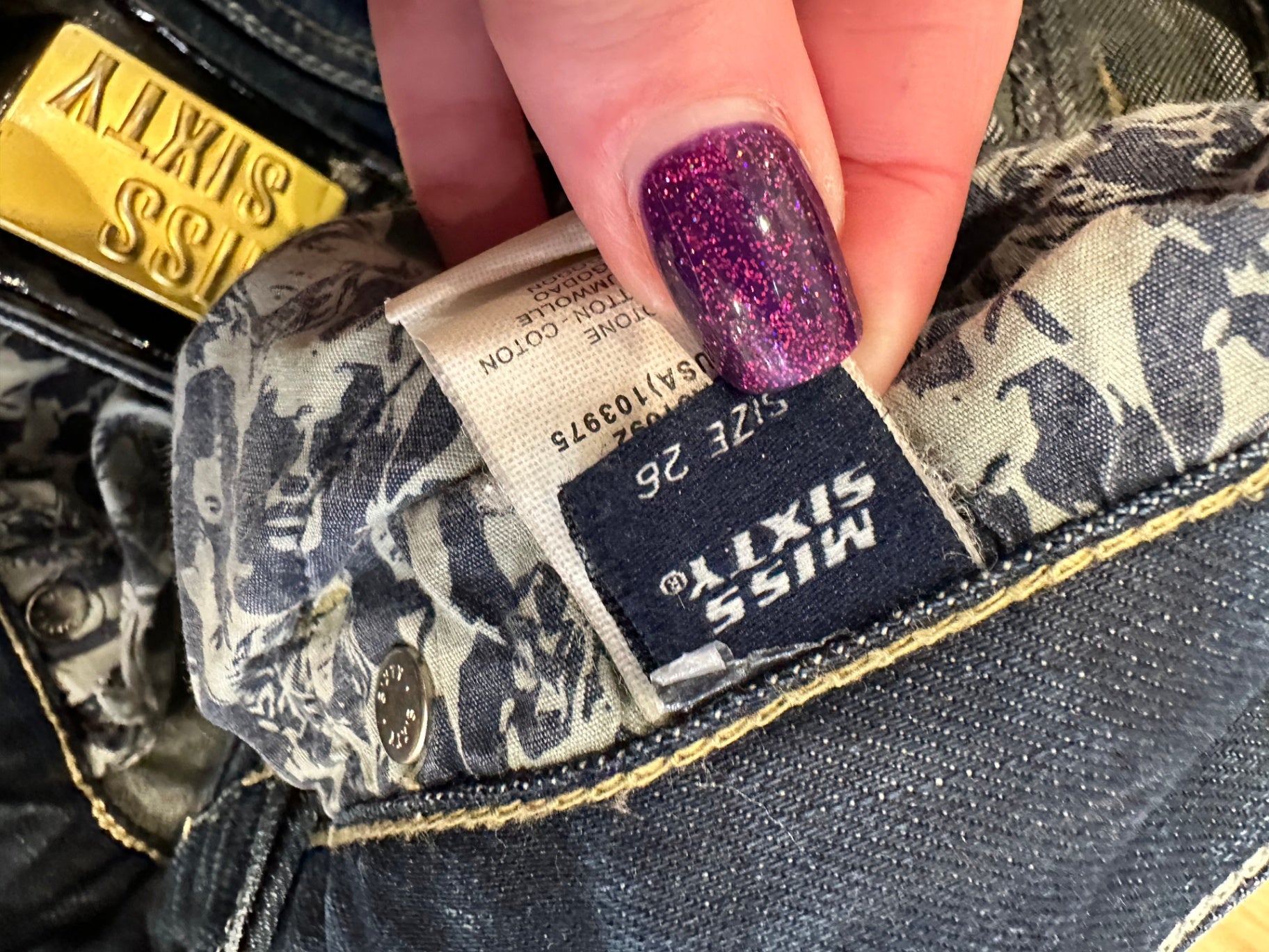 [SALE] Miss Sixty Jeans - Size 26 - Dark blue