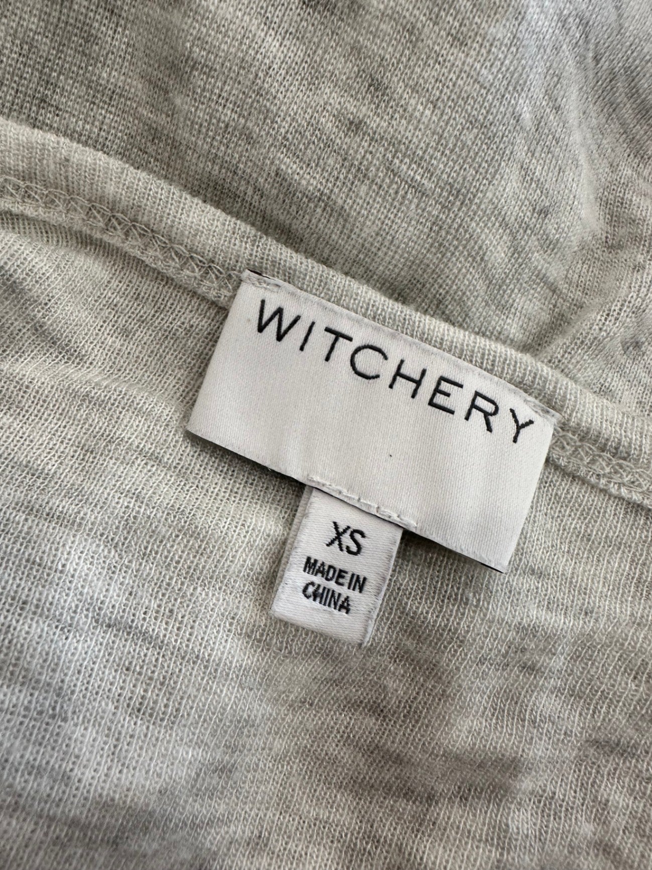 Witchery - Henley Top - Extra Small - Grey