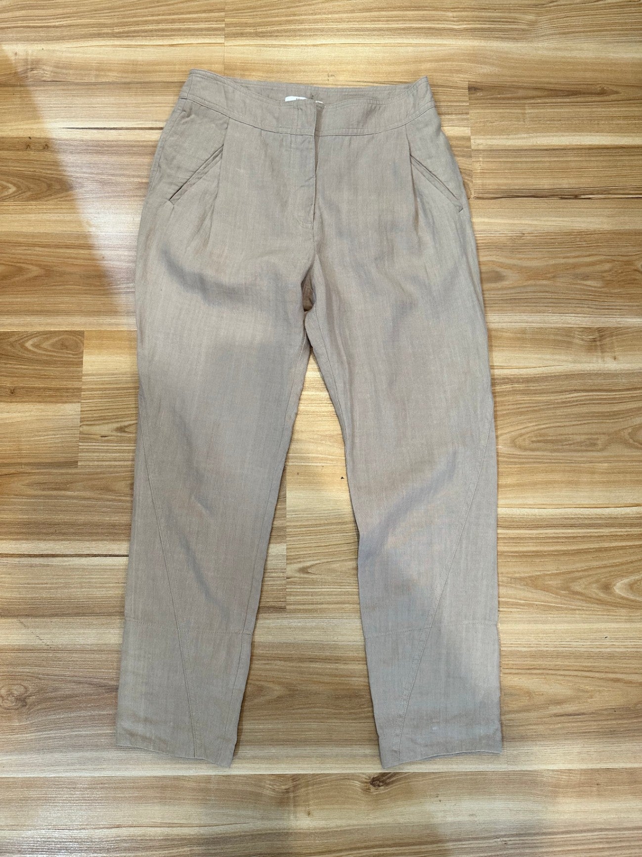 [SALE] Morrison - Made in Australia - Pants - 100% Linen - Small - Beige
