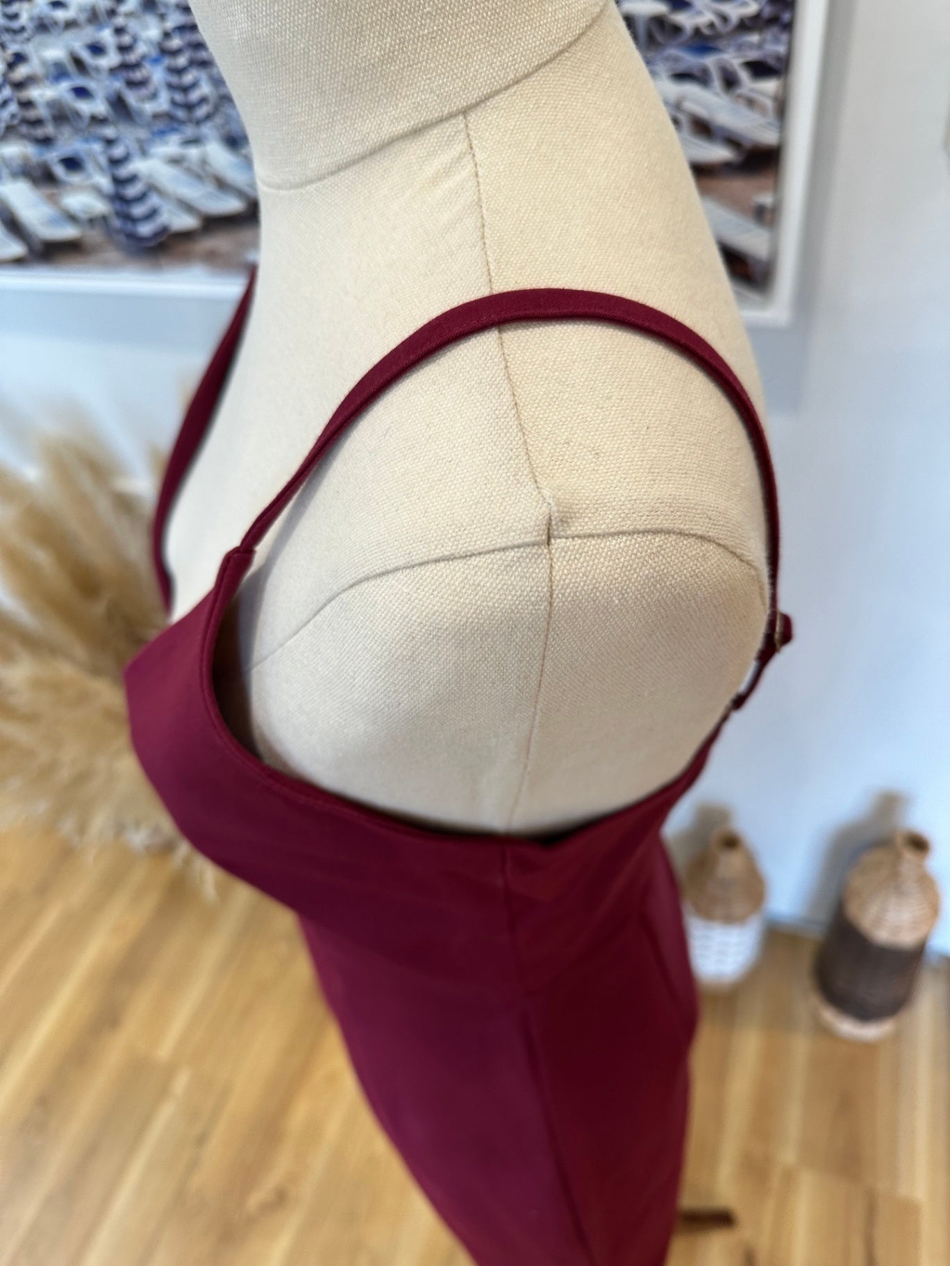 [SALE] Luvalot Dress - Size 12 - Burgundy