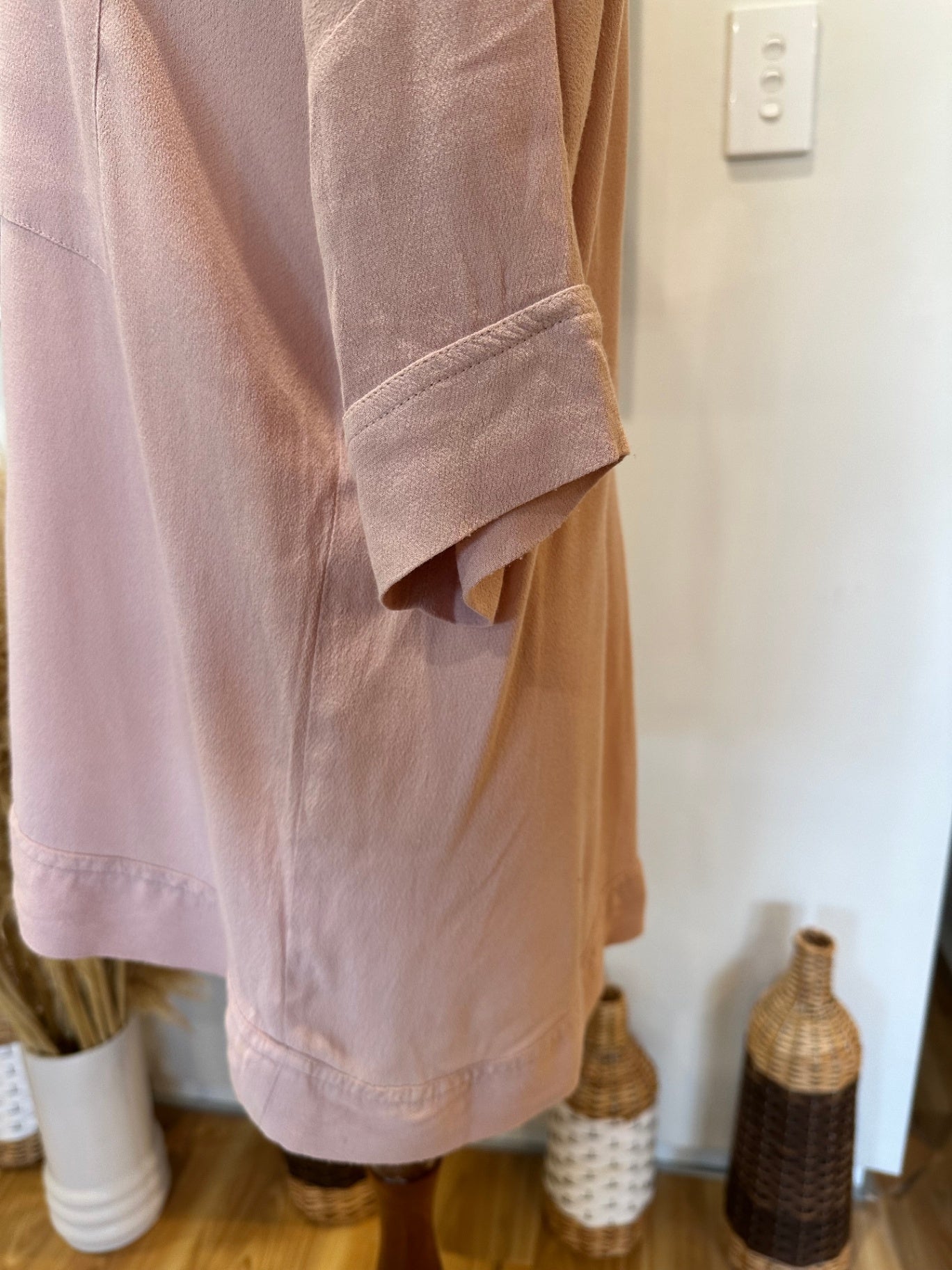 Decjuba Blouse - Size Small - Pale Pink