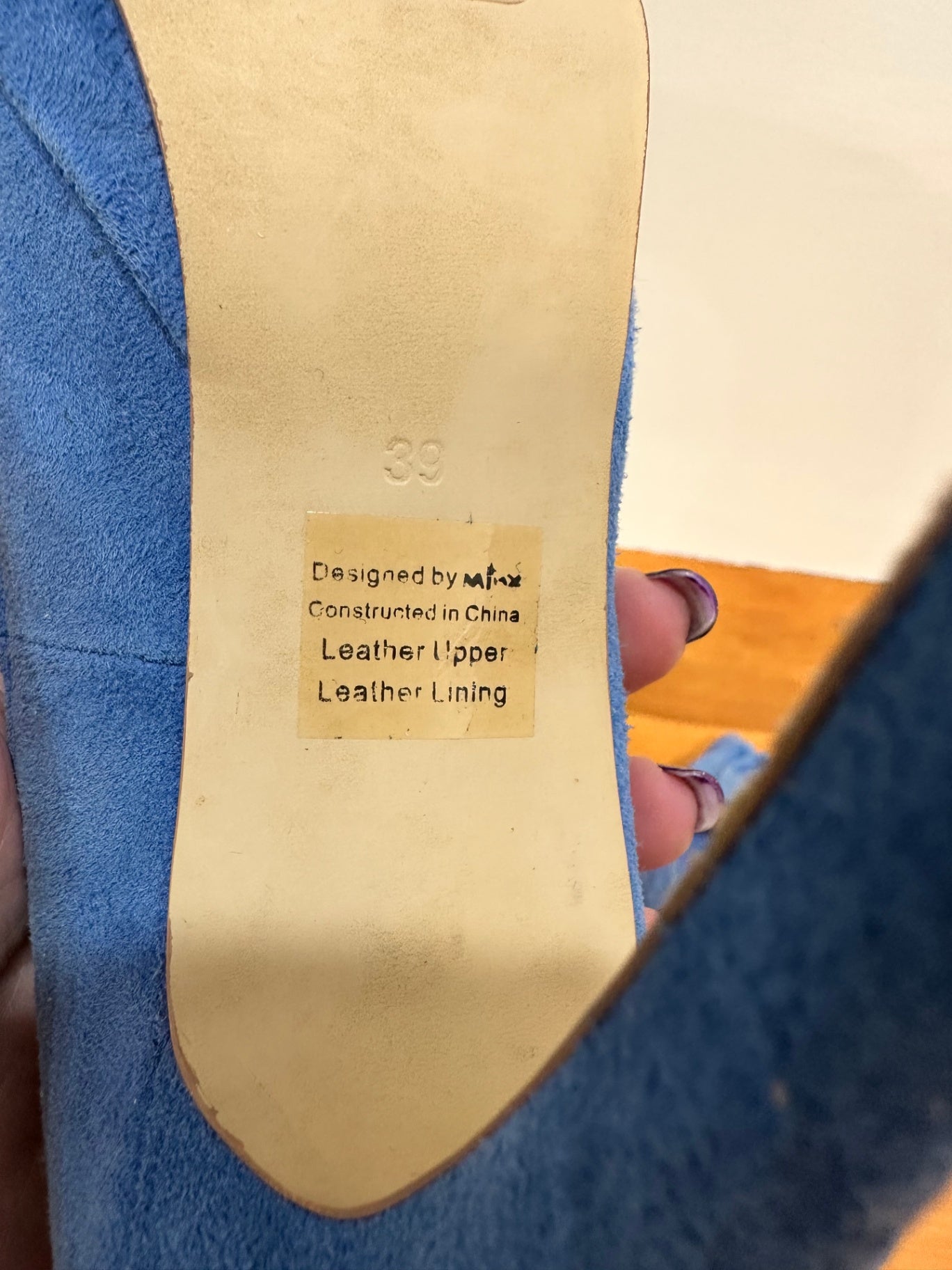 Blue Suede Shoes - Cushla Reed - Size 39