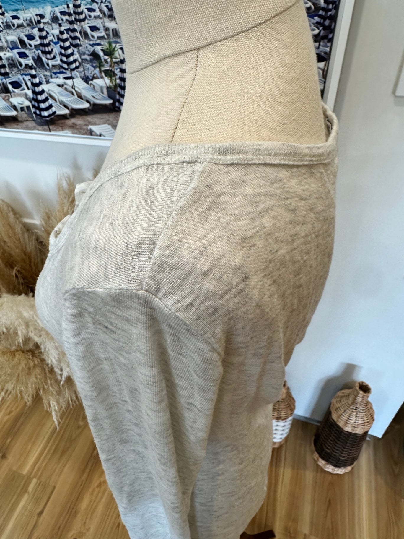 Witchery - Henley Top - Extra Small - Grey