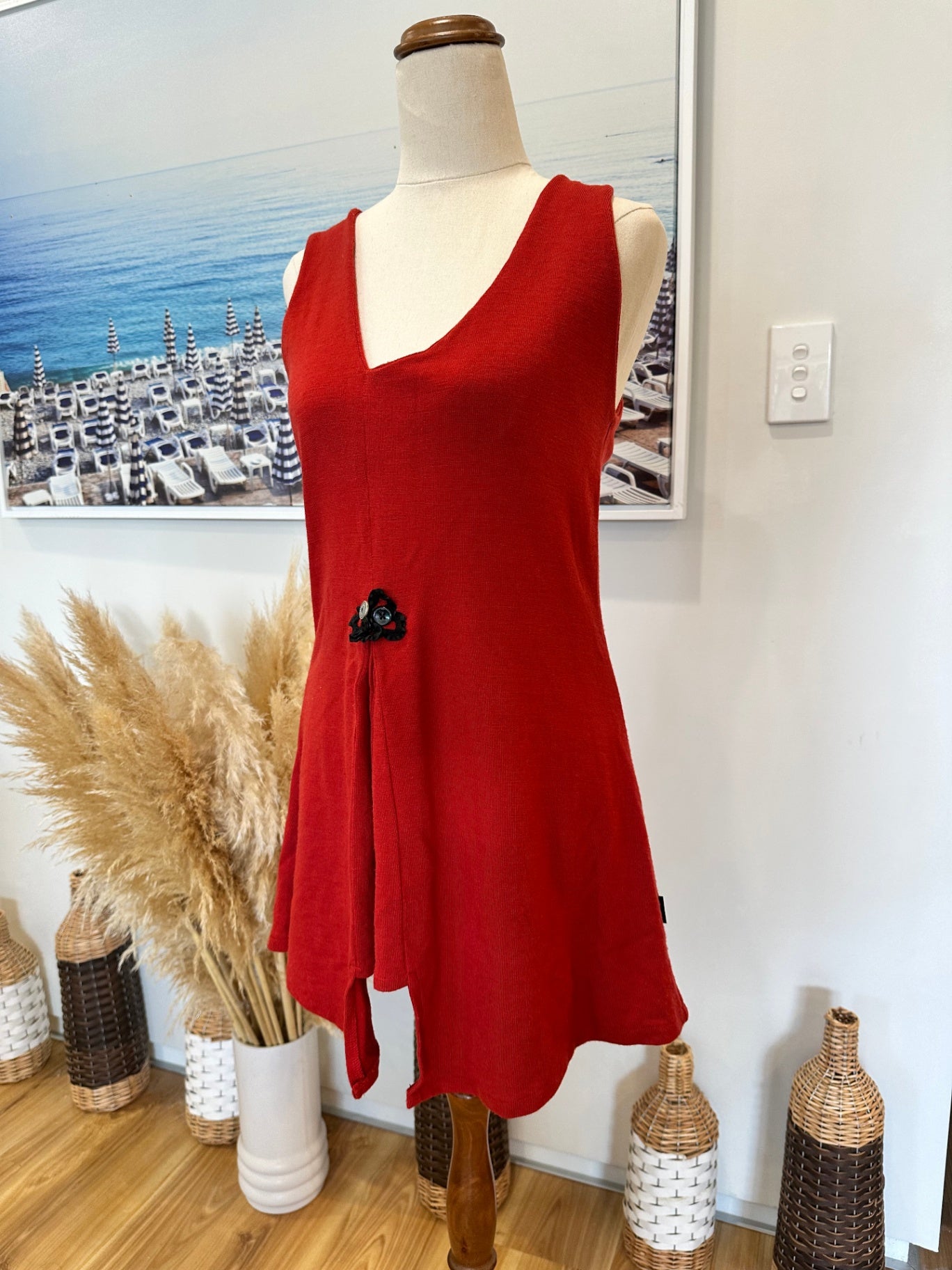 [SALE] Vixen Clothing - Red Dress - Small
