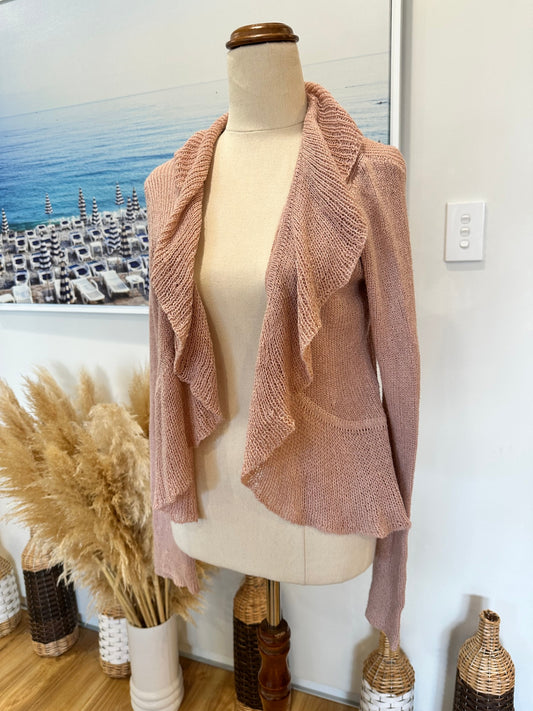Max Cardigan - Size Small - Pink