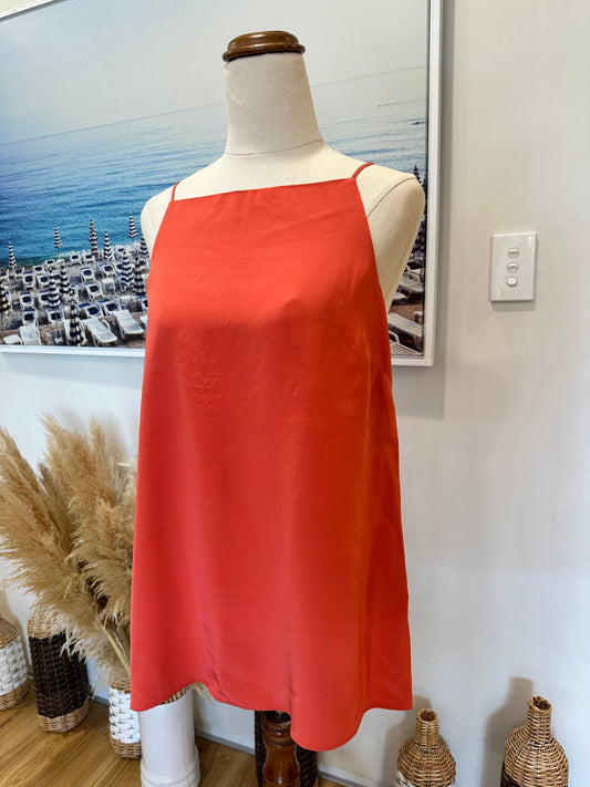 Country Road - Singlet Top - Extra Small - Tangerine