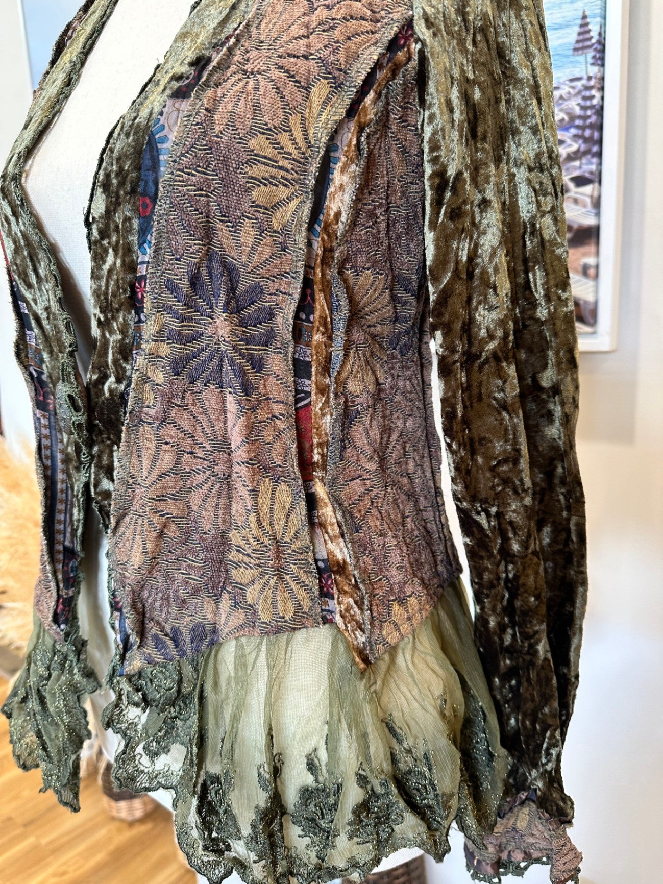 Vers Australia - Lace Cardigan - Size 8