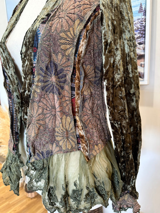 Vers Australia - Lace Cardigan - Size 8
