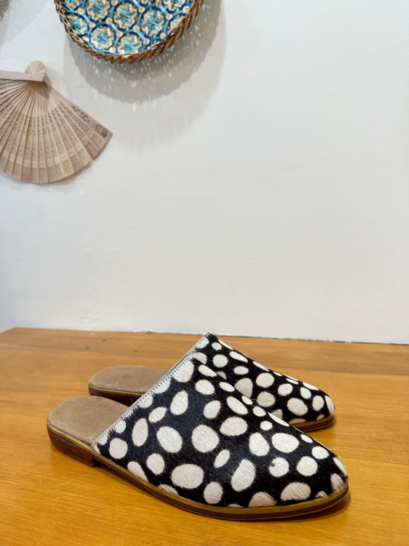 [SALE] Made in Hoi An - Slip on Shoes - Size 38 - Pony Hair