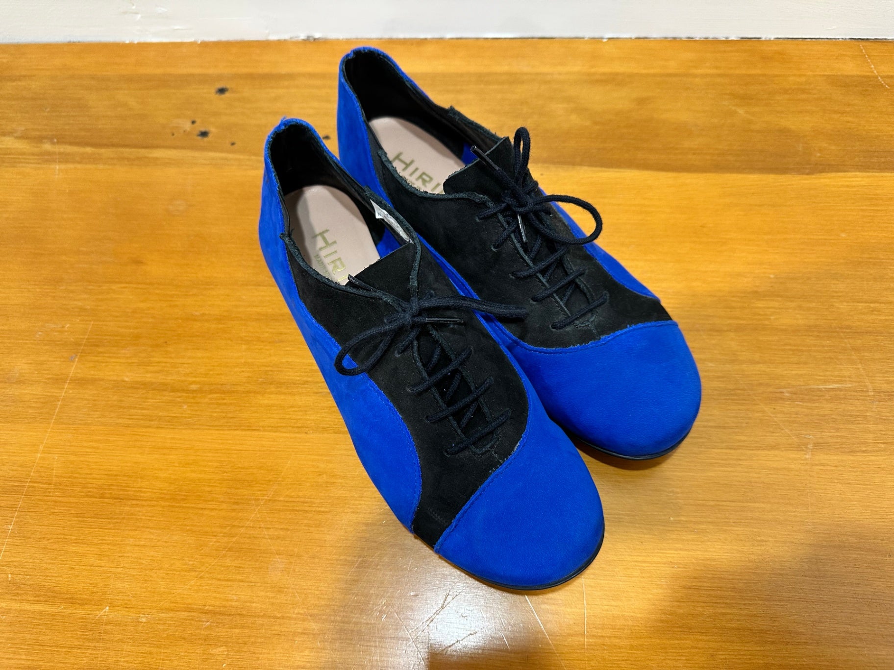 [SALE] Hirica - Blue Suede Shoes - Size 39 Blue and Black
