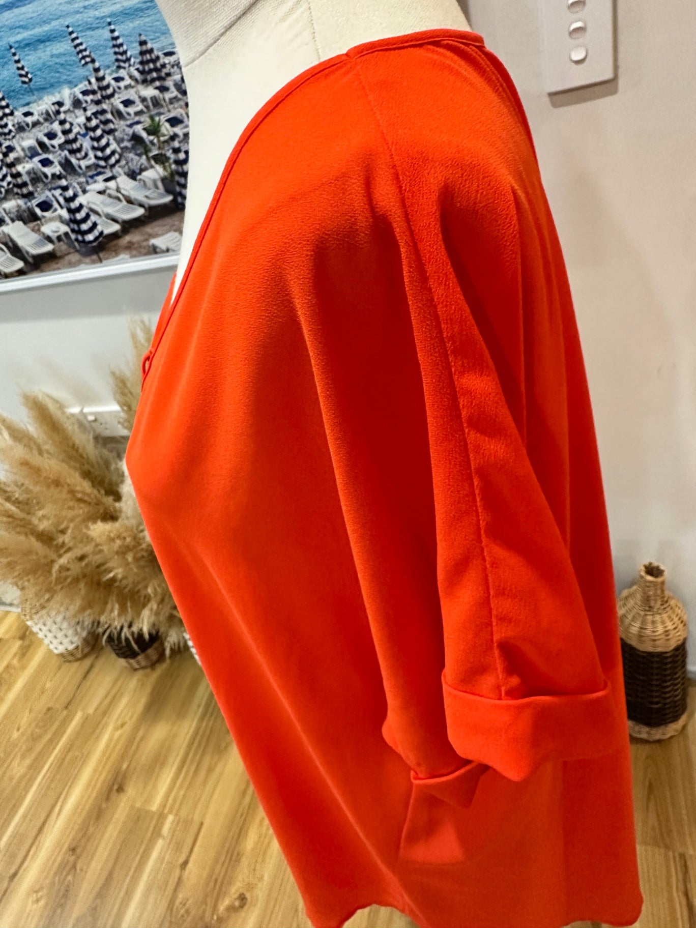 [SALE] Siren - Blouse - Size 16 - Orange