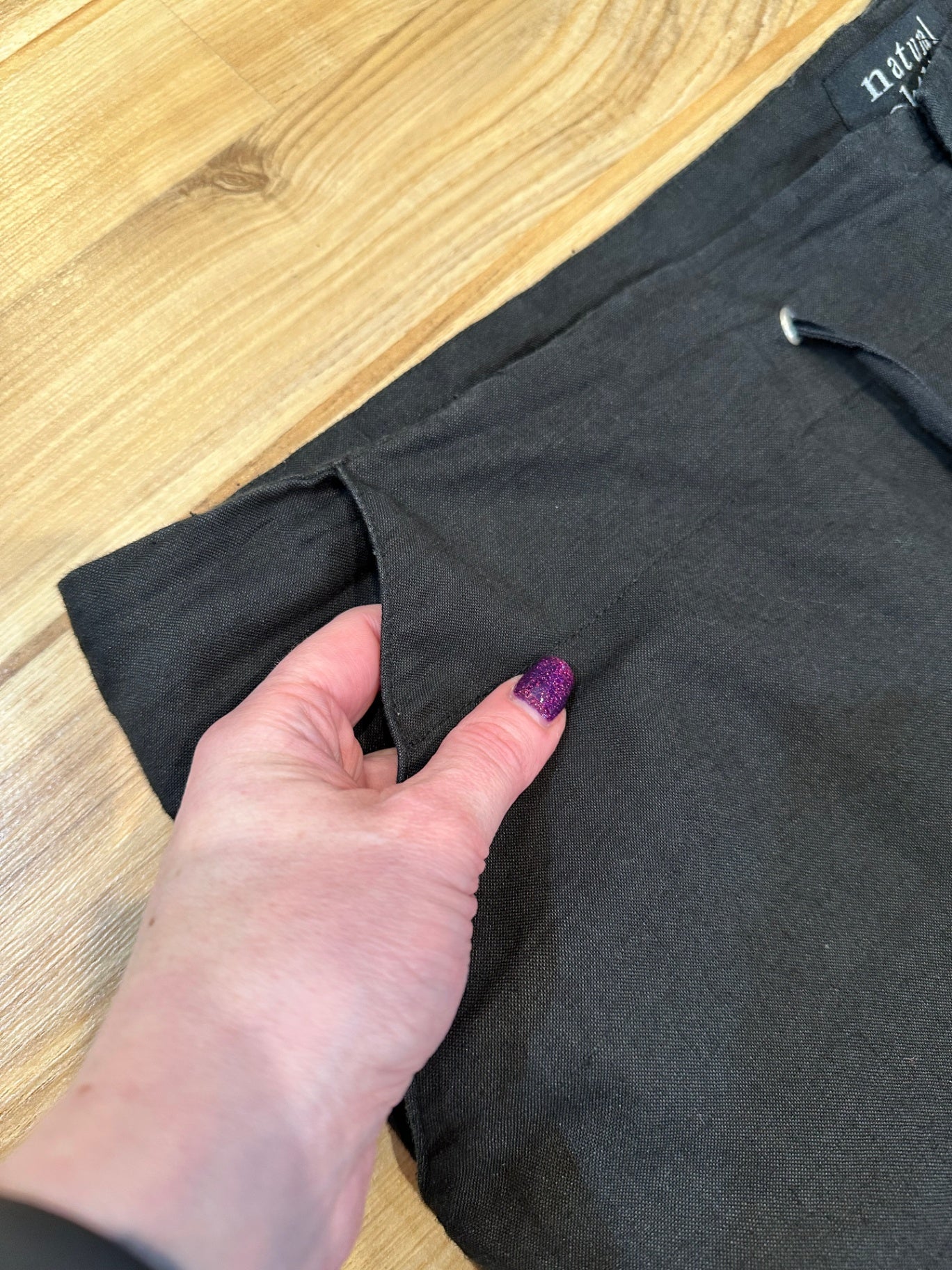 [SALE] Natural Clothing Store - Linen Pants - Extra Large - Black