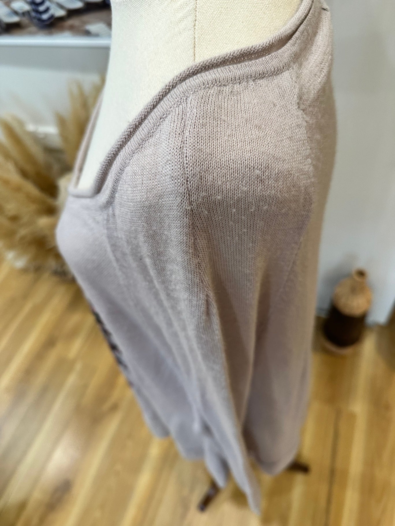 [SALE] Lauren Vidal - Light Jumper - Extra Large - Lilac + Purple with sequins