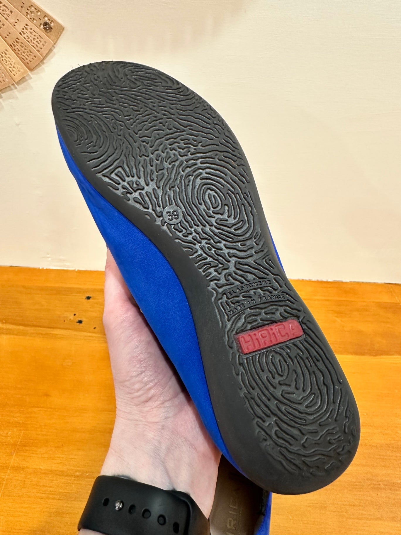 [SALE] Hirica - Blue Suede Shoes - Size 39 Blue and Black