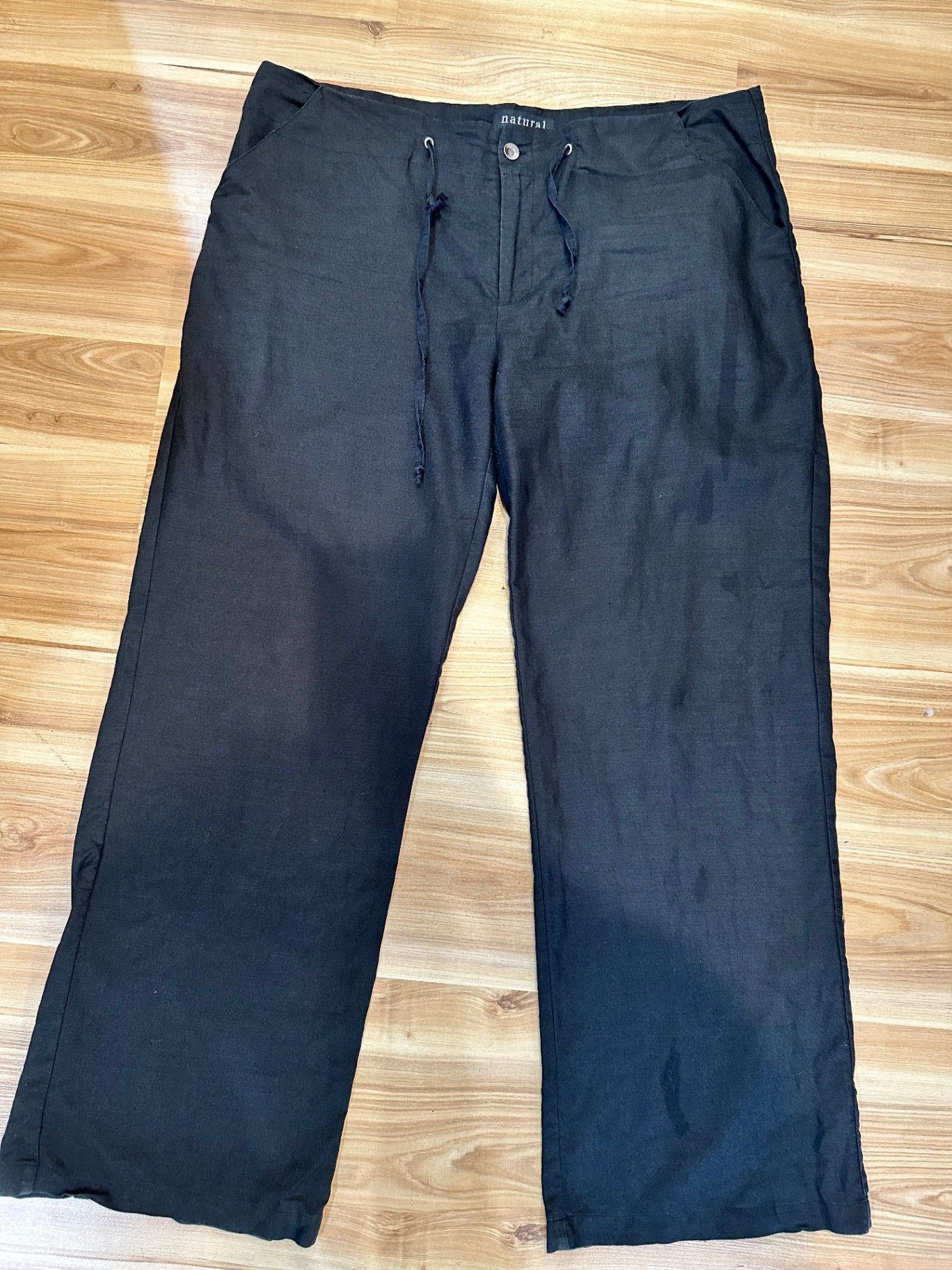 [SALE] Natural Clothing Store - Linen Pants - Extra Large - Black