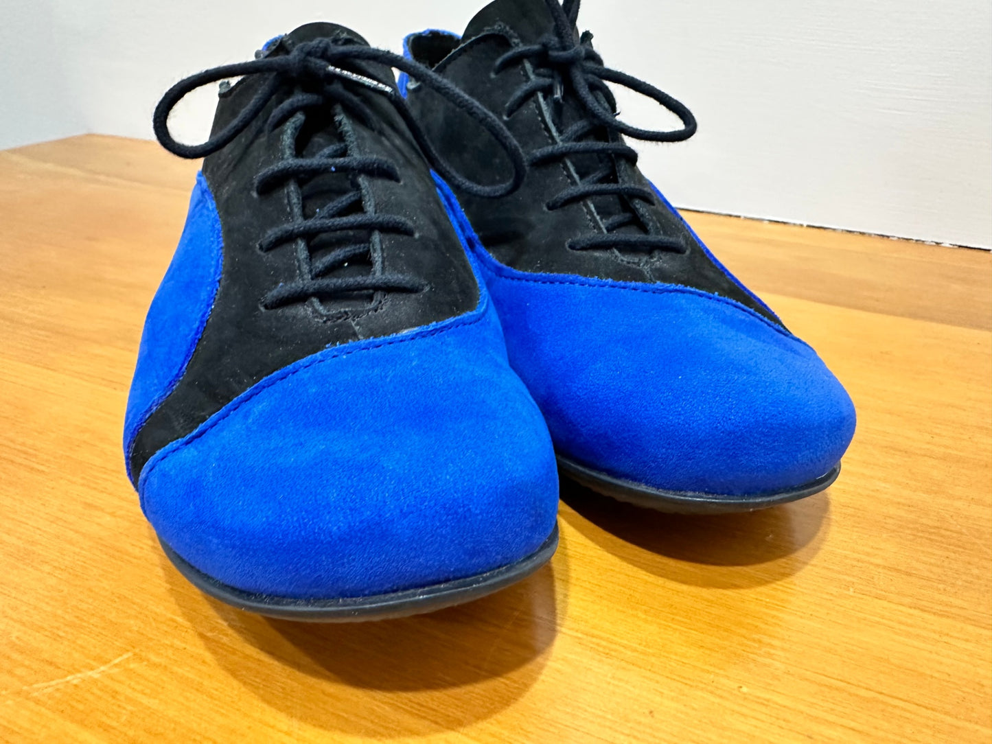 [SALE] Hirica - Blue Suede Shoes - Size 39 Blue and Black