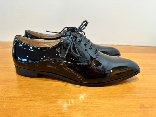 Emerge - Patent-Look Shoes - Size 10 - Black - NEW
