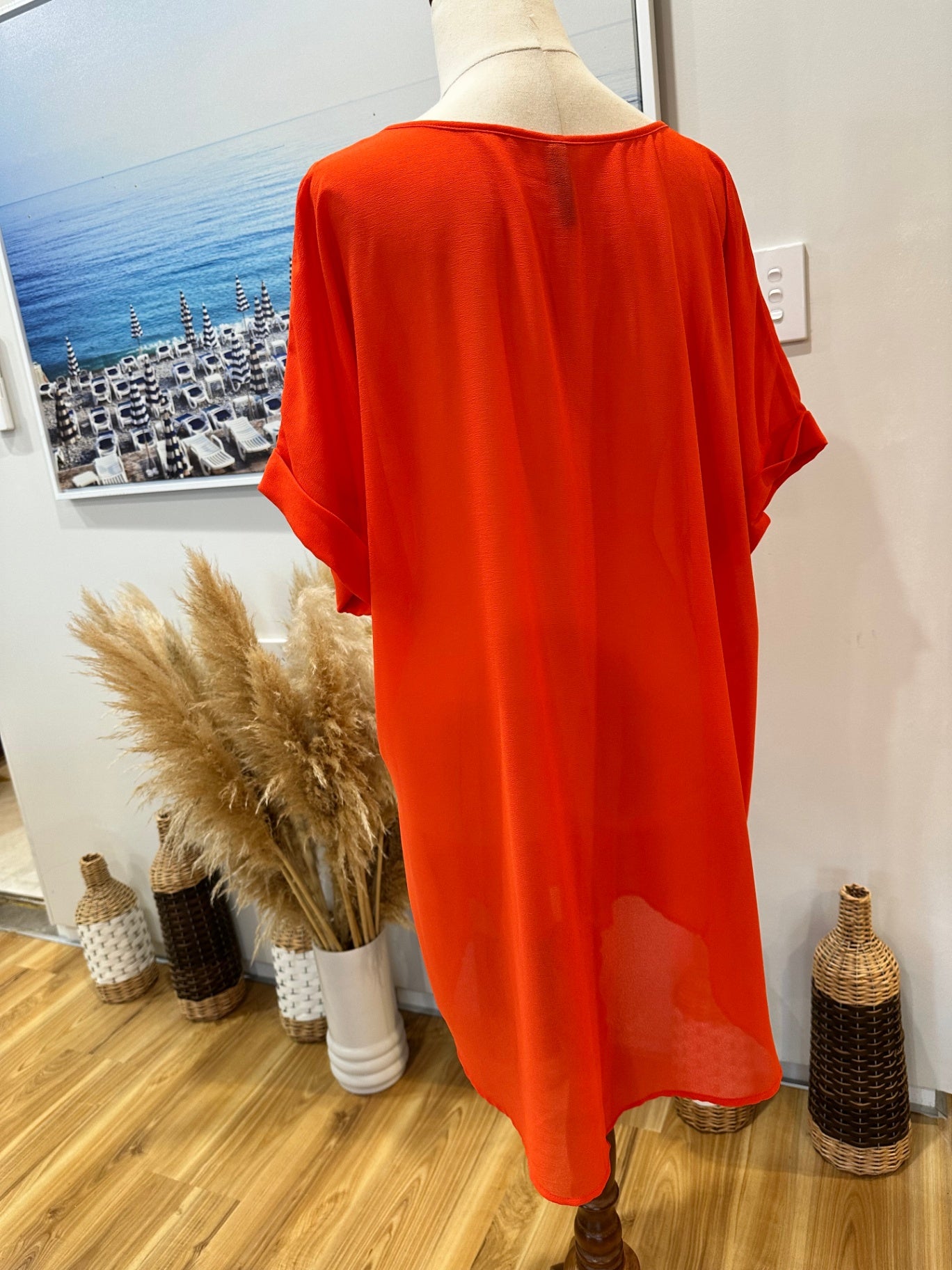[SALE] Siren - Blouse - Size 16 - Orange