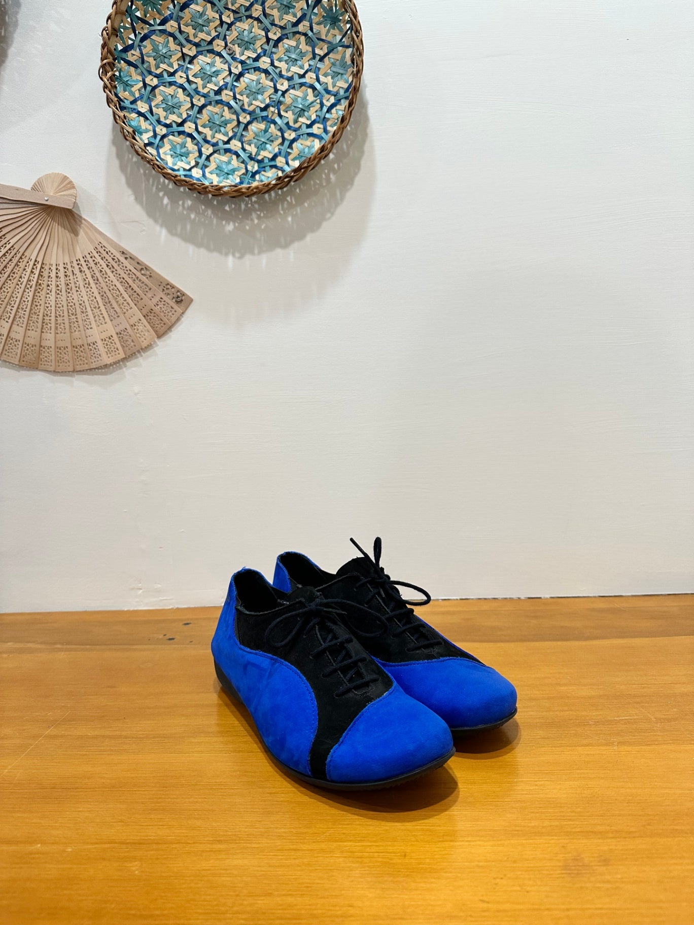 [SALE] Hirica - Blue Suede Shoes - Size 39 Blue and Black