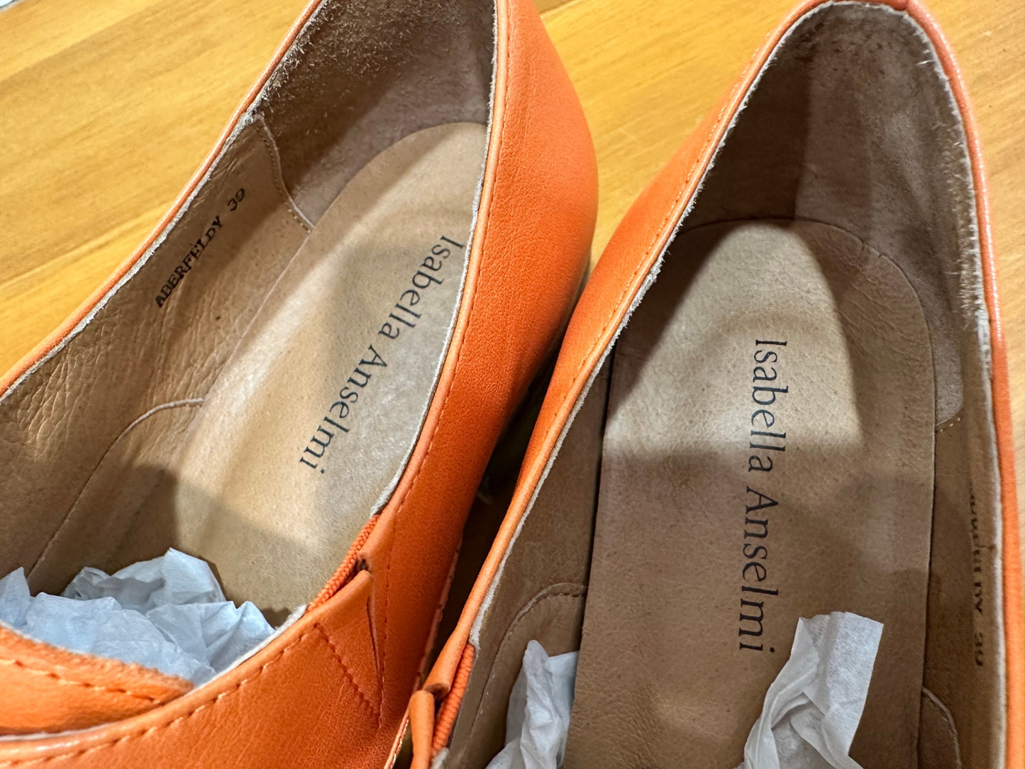 [SALE] Isabella Anselmi - Shoes - Size 39 - Orange