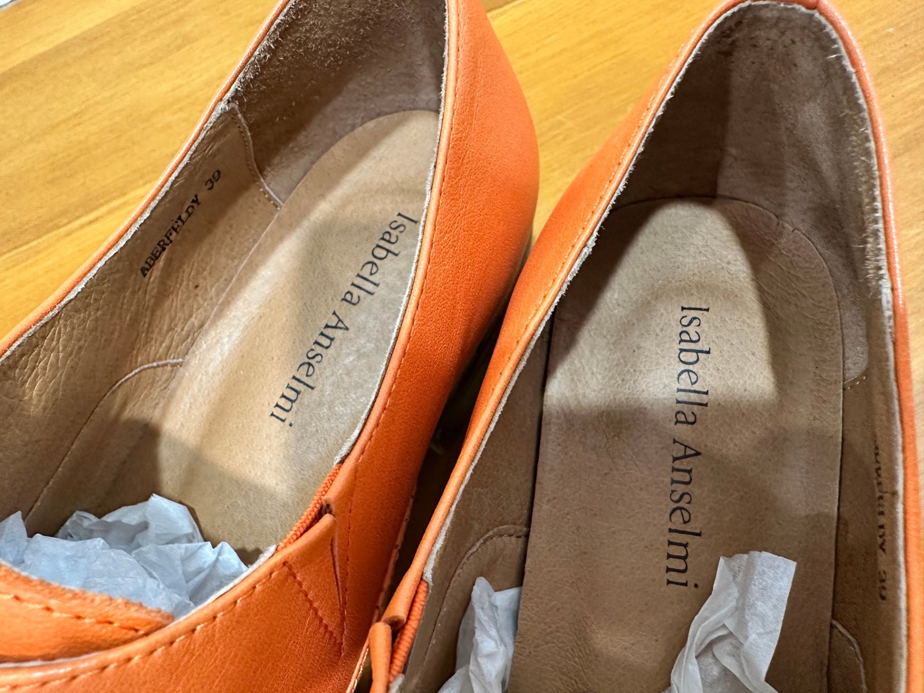 [SALE] Isabella Anselmi - Shoes - Size 39 - Orange