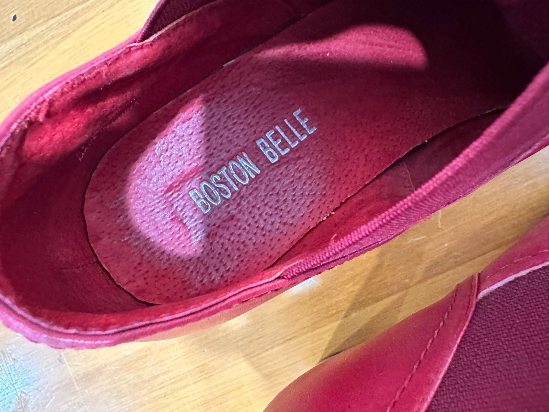 Boston Belle - Ankle Boots - Size 41 - Red